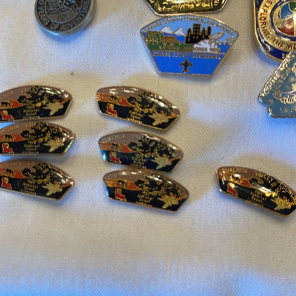 1989 Boy Scout National Jamboree pins. 37 in total with duplicates. All backs. - Picture 8 of 9